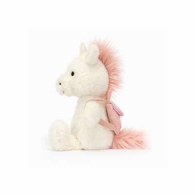 Jellycat Backpack Unicorn UK | 19628OIHJ